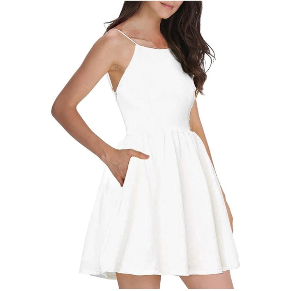 Fancyinn white dress